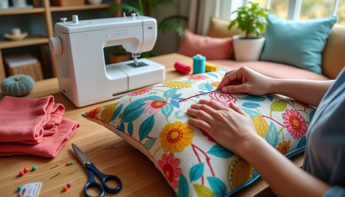 apprenez à coudre un coussin déco pour embellir votre maison grâce à notre guide facile et complet, idéal pour les débutants comme pour les passionnés de couture.