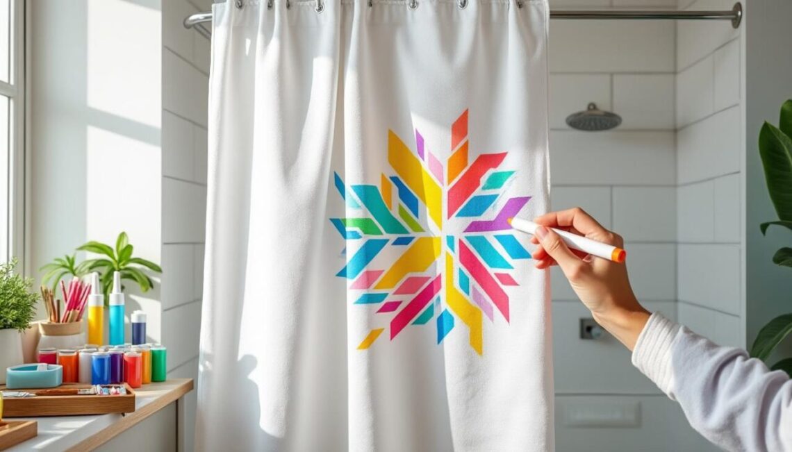 apprenez à dessiner et personnaliser un rideau de douche unique grâce à nos conseils simples et créatifs. transformez votre salle de bain avec style et originalité.