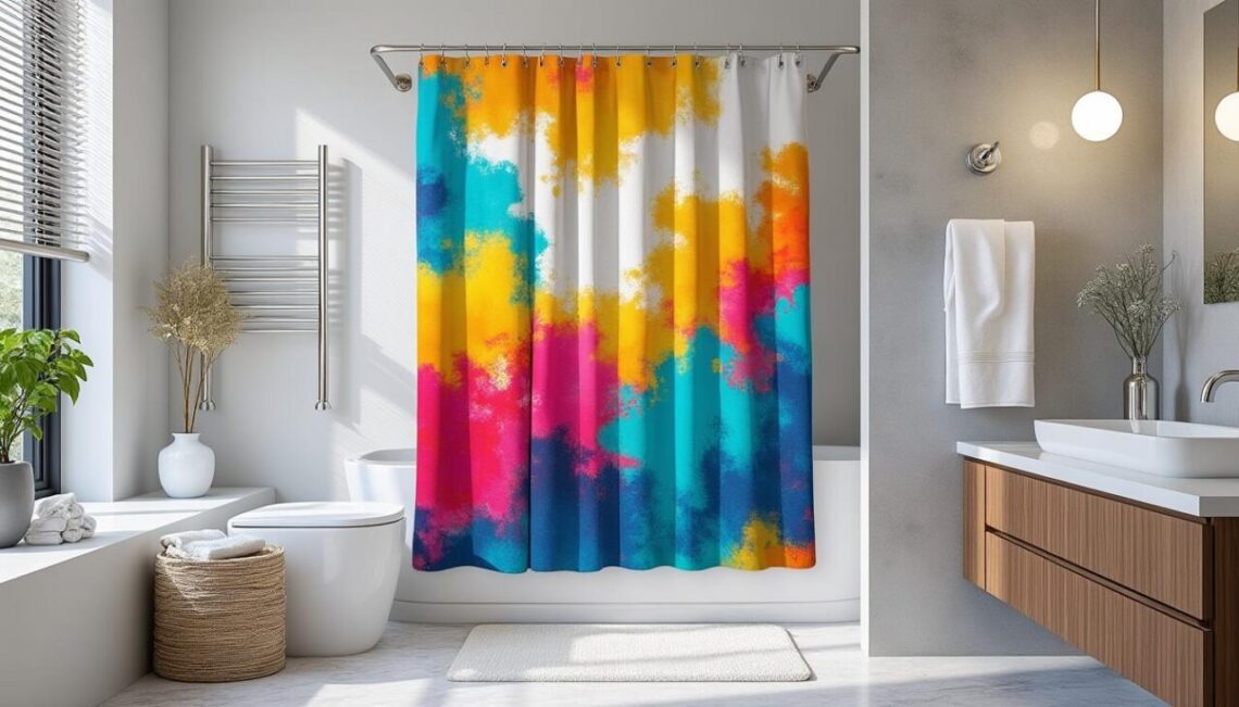 découvrez des idées et inspirations déco pour créer un rideau de douche personnalisé unique qui apporte style et originalité à votre salle de bain.