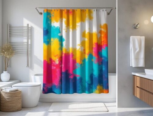 découvrez des idées et inspirations déco pour créer un rideau de douche personnalisé unique qui apporte style et originalité à votre salle de bain.