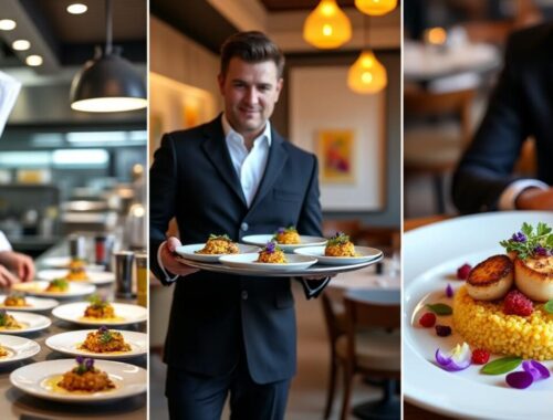 découvrez les étapes clés du service en restauration, du dressage en cuisine jusqu’à la présentation soignée des plats à l’assiette du client, pour une expérience culinaire réussie.