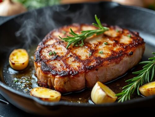 découvrez comment cuisiner l'araignée de porc à la poêle avec notre recette simple et le temps de cuisson idéal pour une viande tendre et savoureuse.