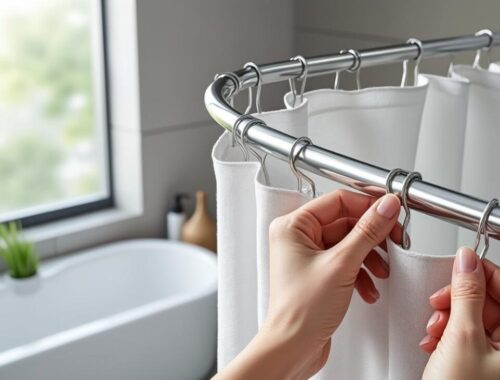 découvrez nos astuces pratiques pour bien fixer vos crochets de rideau de douche et éviter qu'ils ne tombent. conseils simples pour une installation réussie et durable.