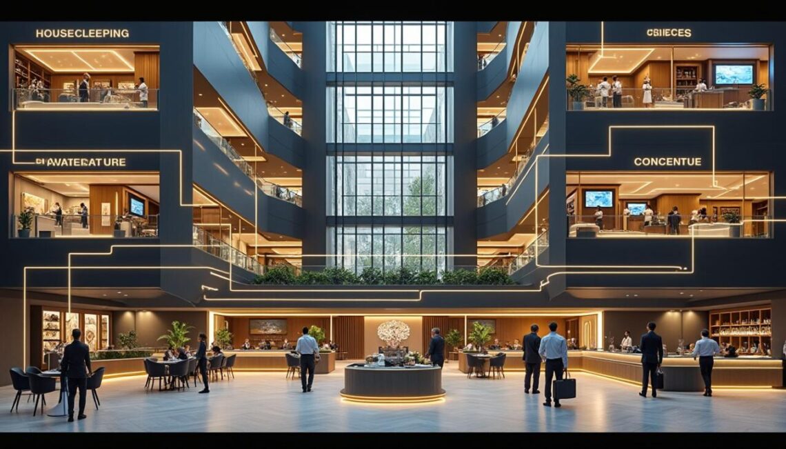 découvrez l'organigramme hôtelier pour mieux comprendre la structure et le fonctionnement d'un hôtel, ses différents départements et leurs rôles clés.